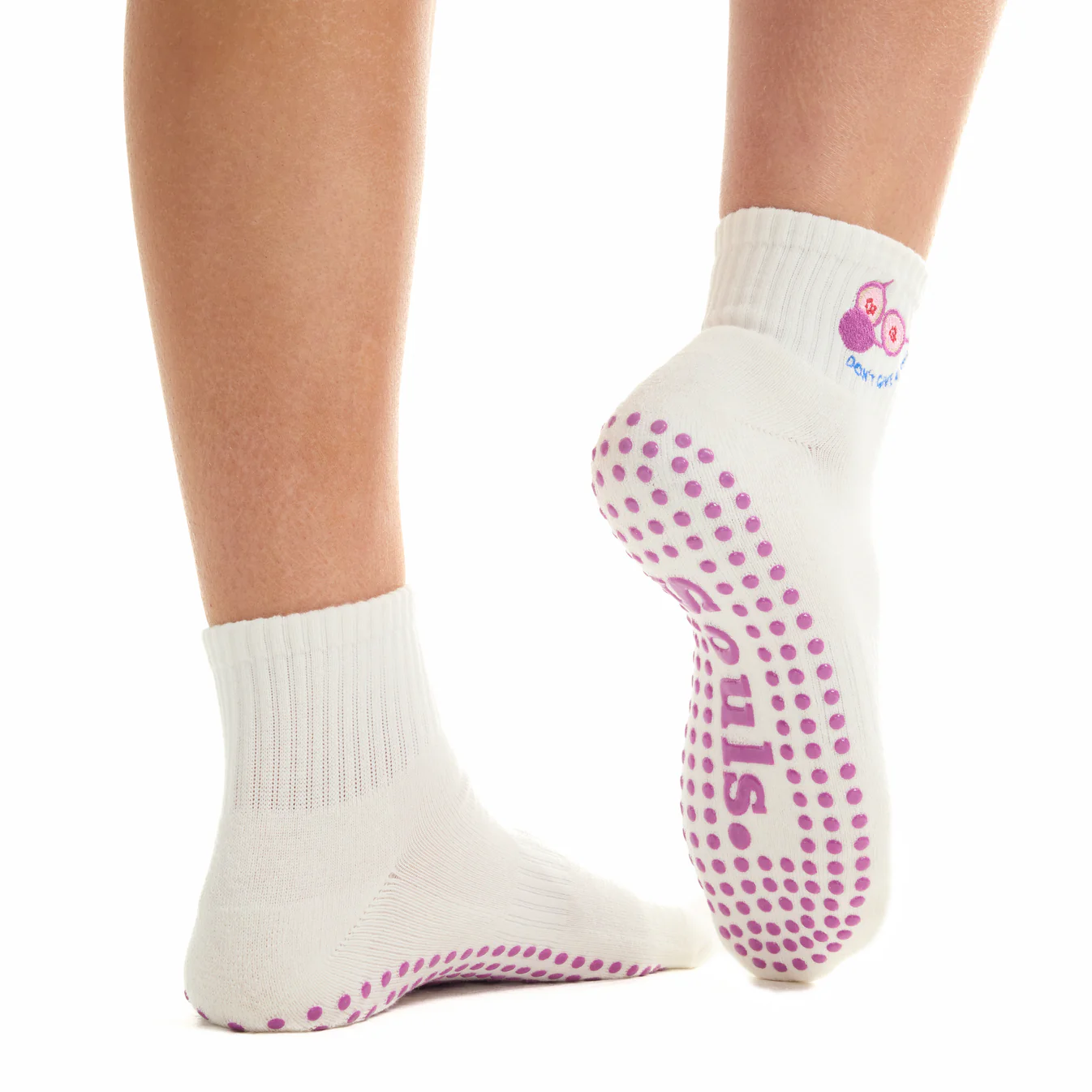 Don't Give A Fig Grip Socks