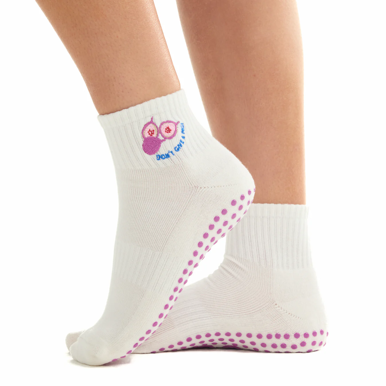 Don't Give A Fig Grip Socks